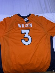 Nike Denver Broncos Russell Wilson Jersey Mens 3XL Orange NEW NFL