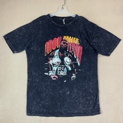 Zuni T Shirt Mens L Black Iron Mike Tyson Graphic Short Sleeve Crew Neck