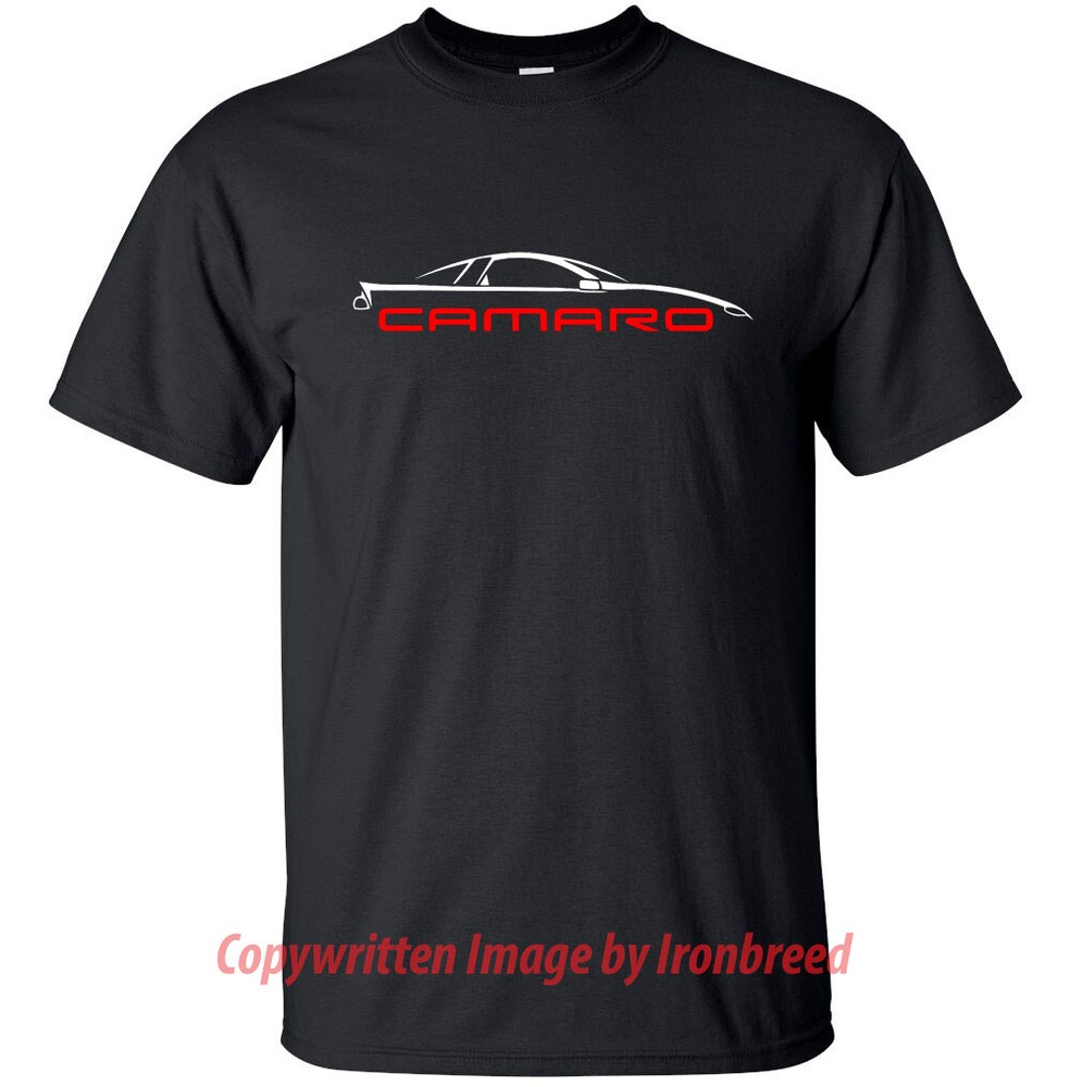 CAMARO T-Shirt Car Silhouette 4th Generation rs ss z28 1998 1999 2000 2001 2002