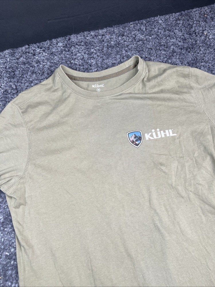 Kuhl Men’s Medium Born In The Mountains Graphic T-Shirt Wildfibre Organic Cotton