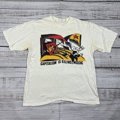 VTG Billy Bragg Fifth Column London T Shirt All Size BO241 FREE SHIPPING