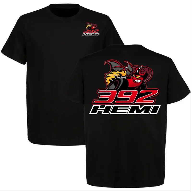 392 HEMI Shirt Dodge Scat Pack Bee Graphic T Shirt Mopar Muscle Car Racing Tee B