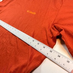 NWT Columbia Mens Burnt Orange Sportswear Logo Short Sleeve T Shirt Size XL