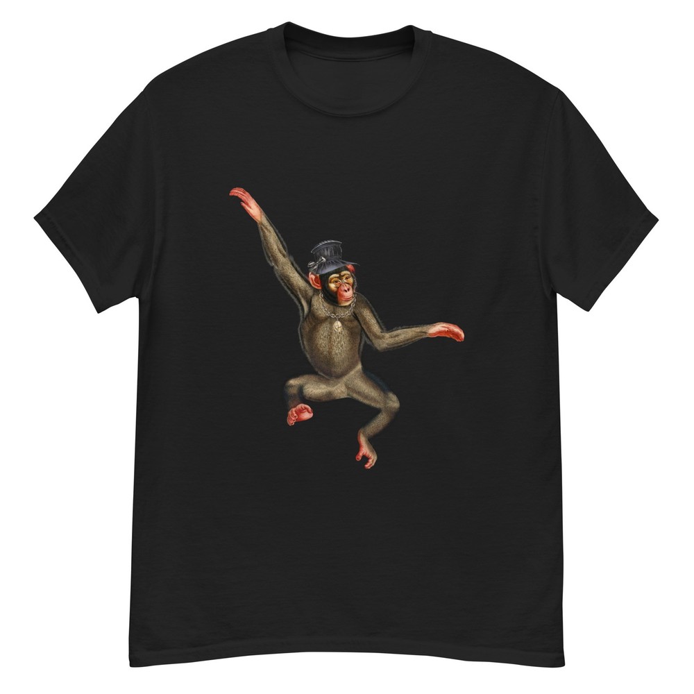 Dancing Monkey T-Shirt Mens S-2XL