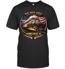 Big Boy America 250th Anniversary T Shirt Patriotic USA Graphic Tee