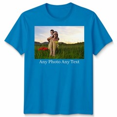 Personalised Unisex Stag T Shirt Custom Image Picture Photo Text Customised Tee