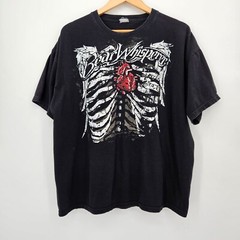 BOWJAX Bear Whisperer Shirt Size XL Black Short Sleeve Bones Wings Archery Tee