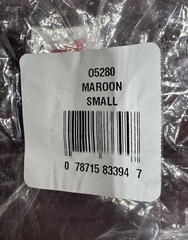 Hanes Men’s Maroon ComfortSoft 100% Cotton T-Shirt Size Small (Pack of 3) New