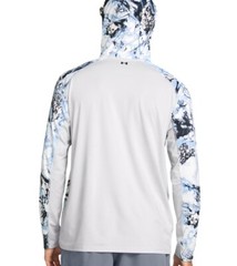 Under Armour 1383576 UA Men’s Fish Pro ISO-Chill Carolina Blue Camo Hoodie Shirt