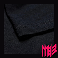Mens Ultra Soft Premium Black Crew Neck T-Shirt 60/40 Cotton Athletic Fit