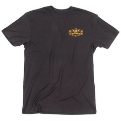 Fasthouse Station Tee Black Adult Logo Short Sleeve T-shirt Large 100012-00-10