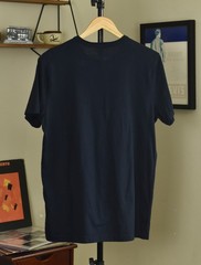 Buck Mason Navy Blue T-Shirt -M- 100% Cotton Short Sleeve Made in USA