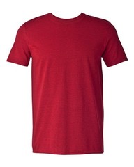 Gildan 64000 Men’s Ringspun Softstyle Cotton Jersey Knit Crew Neck Plain T-Shirt