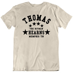 Thomas The Hitman Hearns Memphis TN Training Gym Boxing Legend T-Shirt Tee Gift