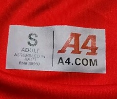 A4 Performance T-Shirt Men’s Small Athletic Workout Training