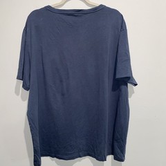 Polo Ralph Lauren Tagless Tee Shirt Mens XXL Blue V Neck Pony Logo Cotton Tee