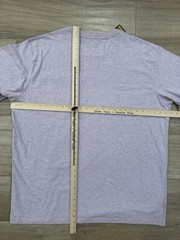New Carhartt K87 Men’s T-Shirt 2XL Light Purple Speckled Workwear Chest Pocket