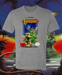 Castlevania NES Box Art Game Retro Video Game T Shirt Fast Ship!