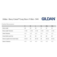 Gildan – Long Crew Neck Tee 100% Heavy Cotton White Color T-Shirt Pack 6
