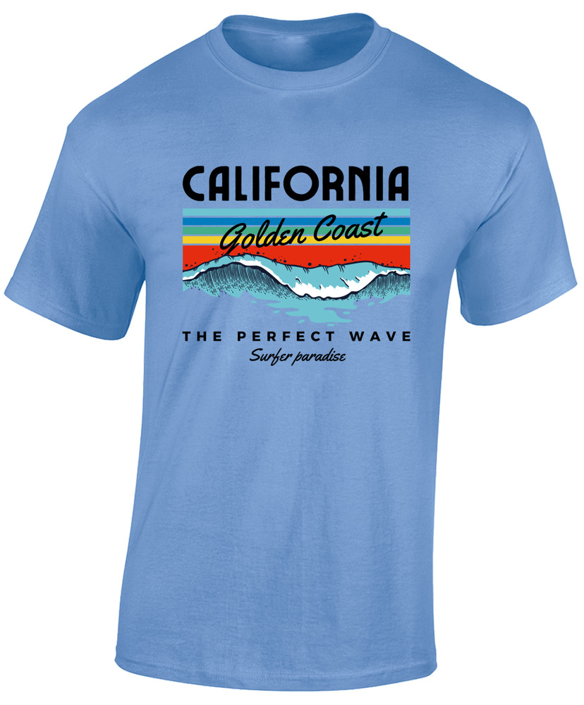 California Golden Coast Summer Holiday Clothing Unisex T-Shirt