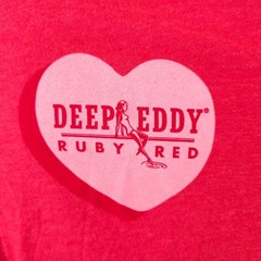 Deep Eddy Ruby Red T Shirt Mens Size Large Grapefruit Flavored Vodka