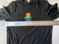 Keen Rainbow Pride Black Shirt M Robot LGBTQ Uneek Sandals