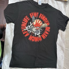 Five Finger Death Punch Shirt Mens M Black Afterlife World Tour 2023 Concert