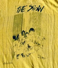 Ralph Steadman THE SHOW 1981 New York T shirt Hunter Thompson partner Medium