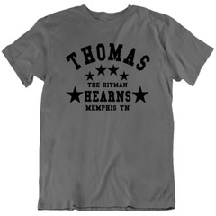 Thomas The Hitman Hearns Memphis TN Training Gym Boxing Legend T-Shirt Tee Gift