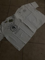 A Bathing Ape BAPE Men’s White Baby Milo Coach Logo Graphic Print T-Shirt L