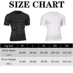 Men Fajas Para Hombres Faja Reductora De Hombres Body Abdomen Control Tee Shaper