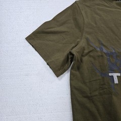 TENACITI Studios Shirt Mens XS Olive Graphic Skull Kanji Streetwear Tee TN1629SS