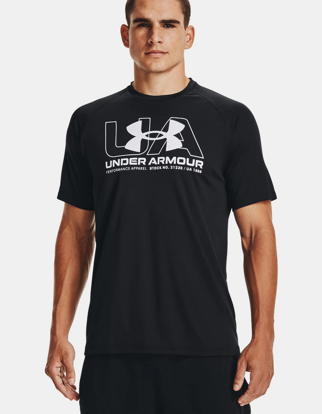 New With Tags UA Under Armour Men’s Velocity Tee Top Athletic Muscle Gym Shirt