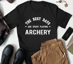 Archery Sports Lover T-shirt Crossbow Archery Player Gifts Men & Women