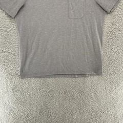 REI Hiking Shirt Mens Large Gray Pocket Lightweight Stretch Outdoor Tee