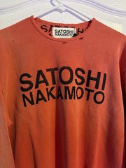 Satoshi Nakamoto Logo Thermal With studs Red Size XXL