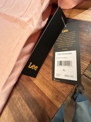 Lee Men’s Short Sleeve Regular Fit Shirt in Dusty Coral