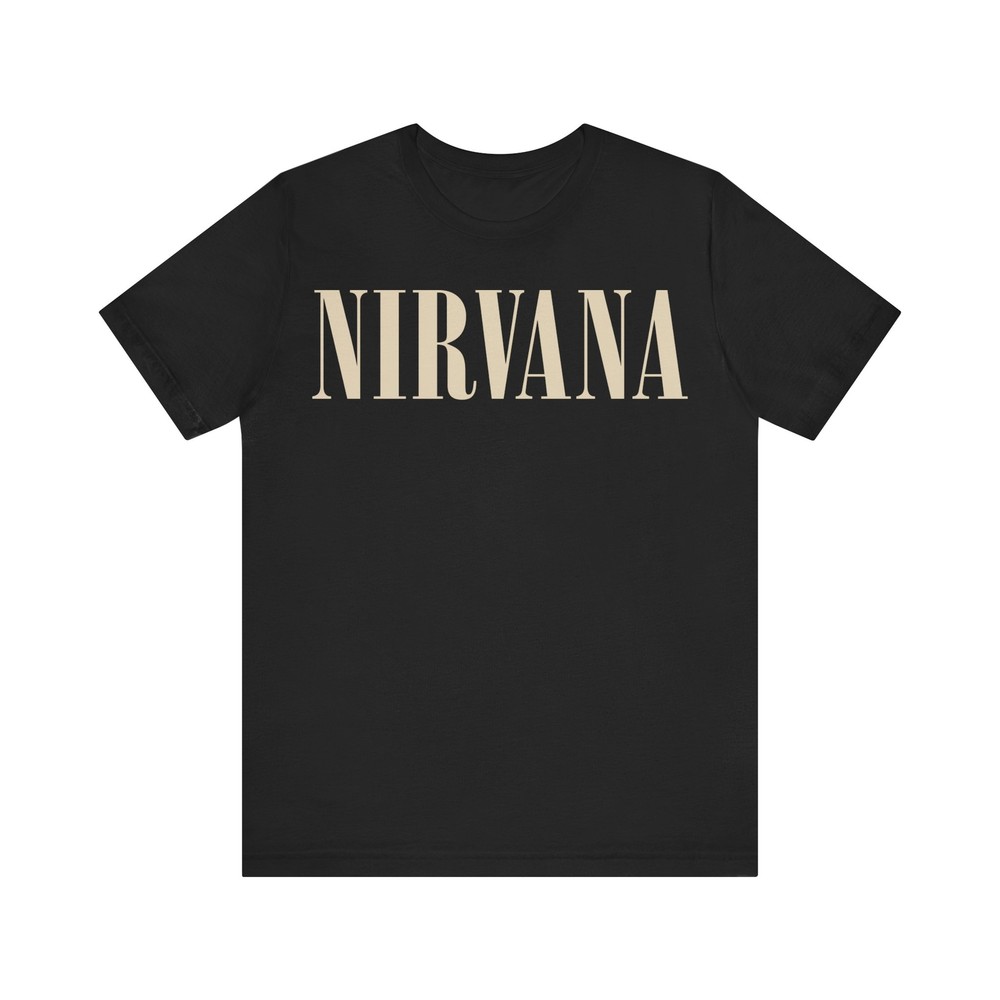 Nirvana T Shirt – Pick your COLOR! Tee – Band Tour Grunge Kurt Cobain Alt Rock