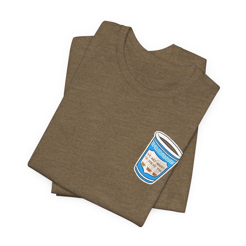 “NYC Coffee Cup” Unisex Jersey Short Sleeve Tee