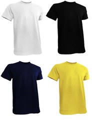 Mens Big and Tall Shirts (Short Sleeve Round Neck) – S to 7XLT