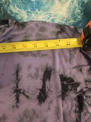 Buc-ee’s Men’s XL Purple Black Cotton Knit Crew Neck Short Sleeve Halloween