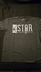 The Flash Fastest Man Alive S.T.A.R. Laboratories T-Shirt XL