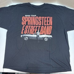 Bruce Springsteen & The E Street Band US Tour 2023 Shirt Black XL Double Sided