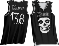 Band Misfits Basketball Jersey MUSIC Size S-5XL KKA12