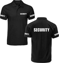 Security Uneek Polo Shirt, Workwear SIA Uniform Staff Bouncer Doorman Bodyguard!