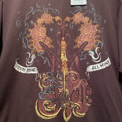 TOKYODisney resort Jafar T Shirt Aladdin Villains Graphic Tee Brown M-L