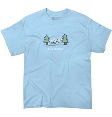 Life Is Crap Camping Funny Outdoor Adventure Womens or Mens Crewneck T Shirt Tee