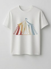 Circus Retro Style Vintage T-Shirt