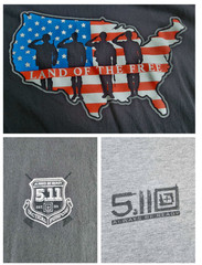 Lot of 3 – Pre-owned – 5.11 Tactical T-Shirt Men’s Size Large – See Pics