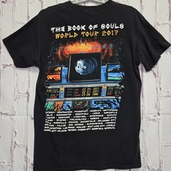 Iron Maiden T-Shirt Black Book of Souls World Tour 2017 Graphic Band Mens Size M